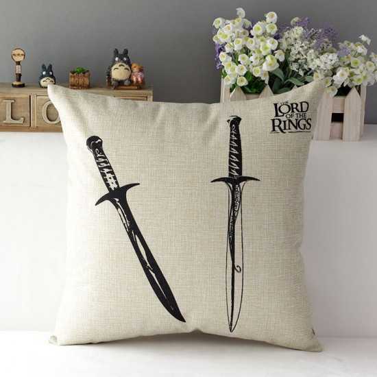 Polštář Pán prstenů- meče