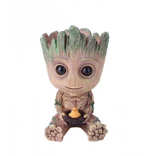 Groot - s hnízdem STOJAN / KVĚTINÁČ