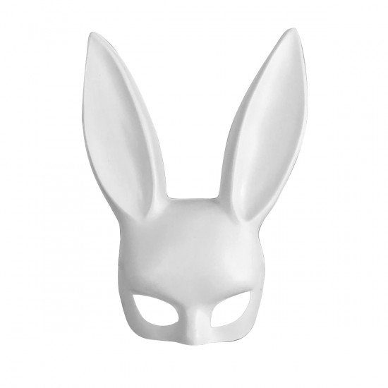 Playboy maska (bílá)