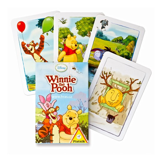 Karetní hra Černý Petr Medvídek Pú a přátelé