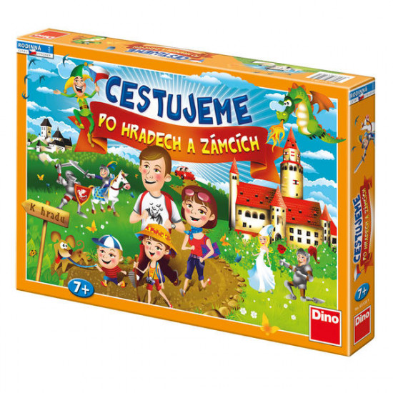 Desková hra Cestujeme po hradech a zámcích