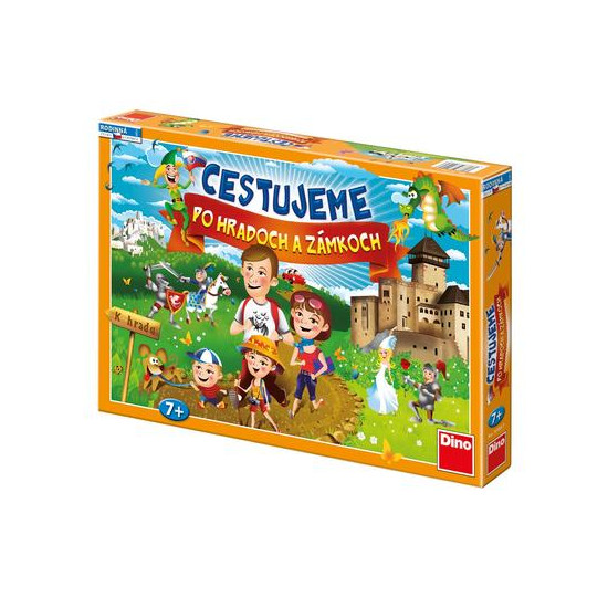 Desková hra Cestujeme po hradoch a zámkoch SK