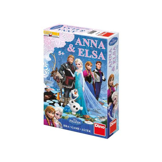 Desková hra Anna & Elsa - Ledové království