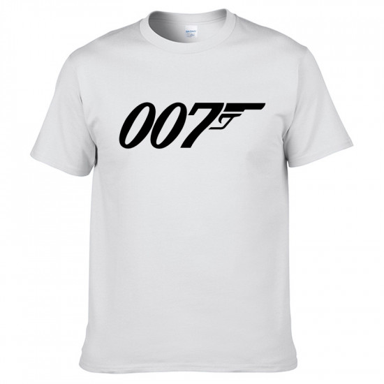 Triko James Bond - 007 (bílé)