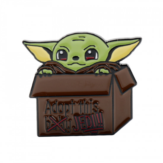 Brož Baby Yoda Adoptuj si Jediho (The Mandalorian)