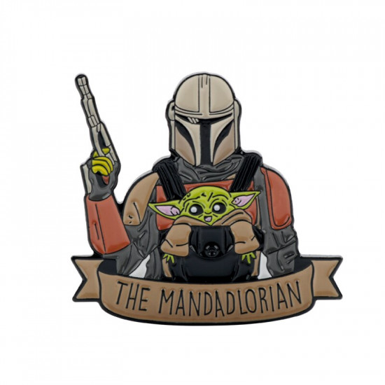 Brož Baby Yoda 3 (The Mandalorian)
