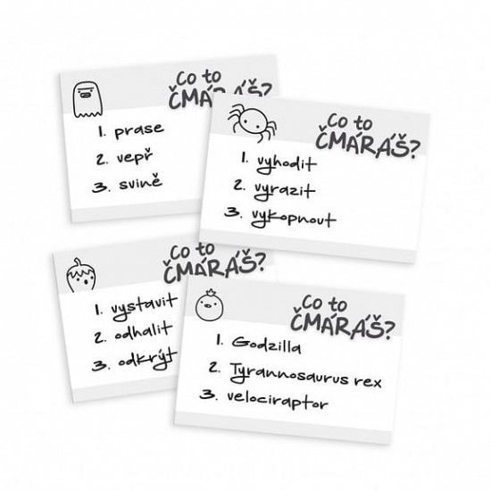 Desková hra Co to čmáráš?
