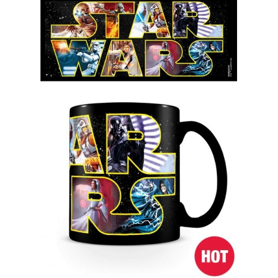 Hrnek Star Wars: Logo (mění barvu)