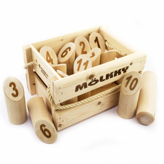 Venkovní hra Mölkky