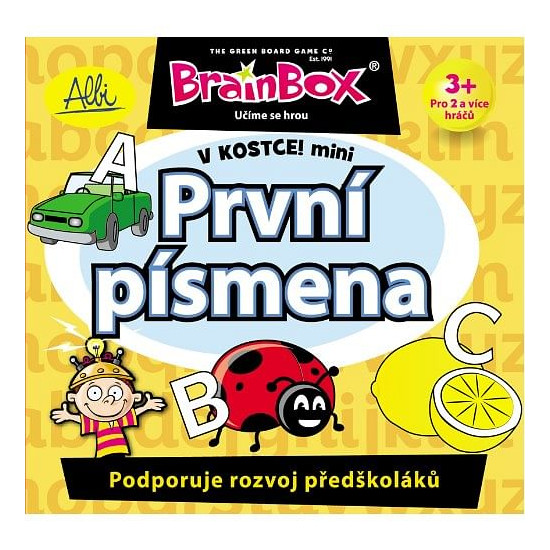 Desková hra V kostce! Mini - První písmena