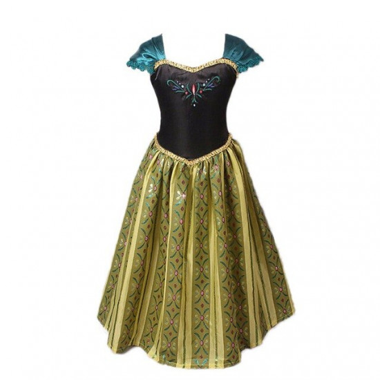 Šaty Ledové království - Anna 2 + příslušenství