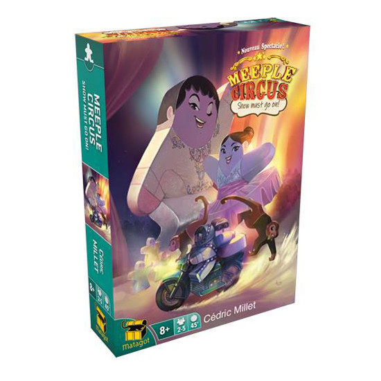 Karetní hra Meeple Circus - Extension 2 - Show must go on