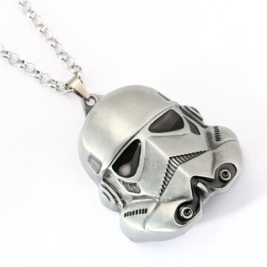 Řetízek Star Wars (Hvězdné války) - Storm Trooper (stříbrný)