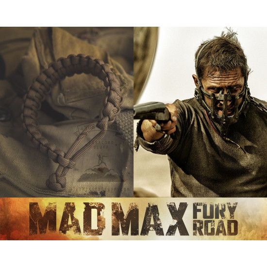 Paracord náramek Šílený Max (Mad Max)