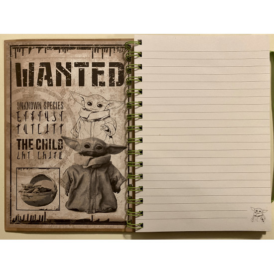 Zápisník Star Wars: Mandalorian - Cutest in the Galaxy