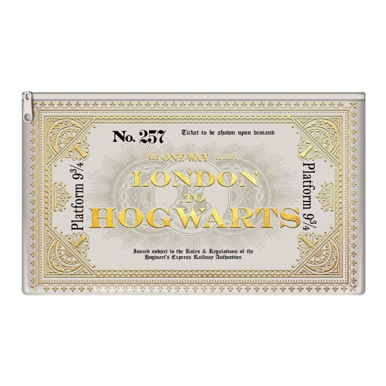 Penál Harry Potter - Jízdenka na Bradavický expres