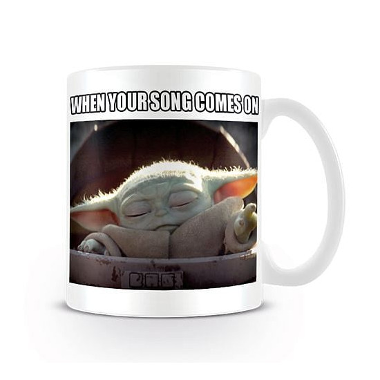 Hrnek Star Wars: Mandalorian - When Your Song Comes On