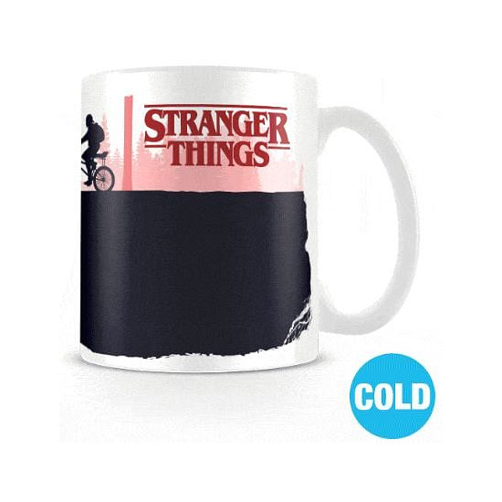 Hrnek Stranger Things - Upside Down, měnící se