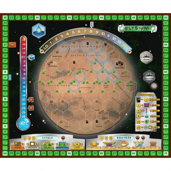 Desková hra Mars: Teraformace - Hellas & Elysium