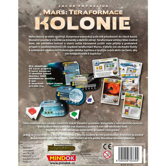 Desková hra Mars: Teraformace - Kolonie
