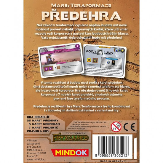 Desková hra Mars: Teraformace - Předehra
