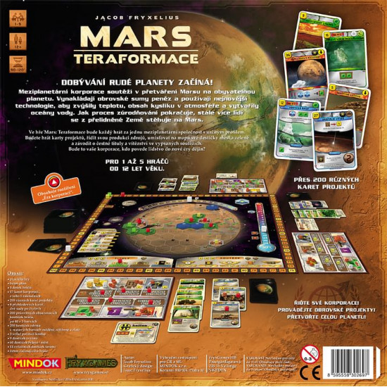 Desková hra Mars: Teraformace
