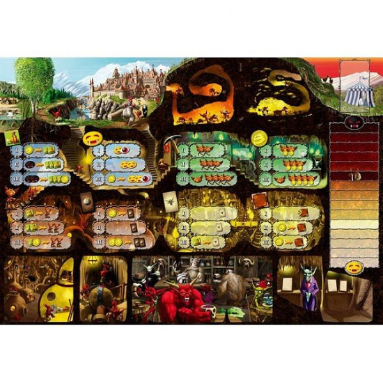 Desková hra Vládci podzemí