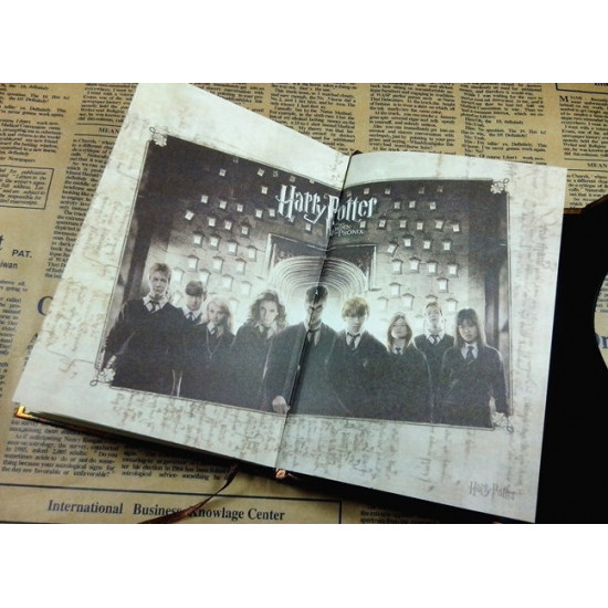 Diář Harry Potter - červený