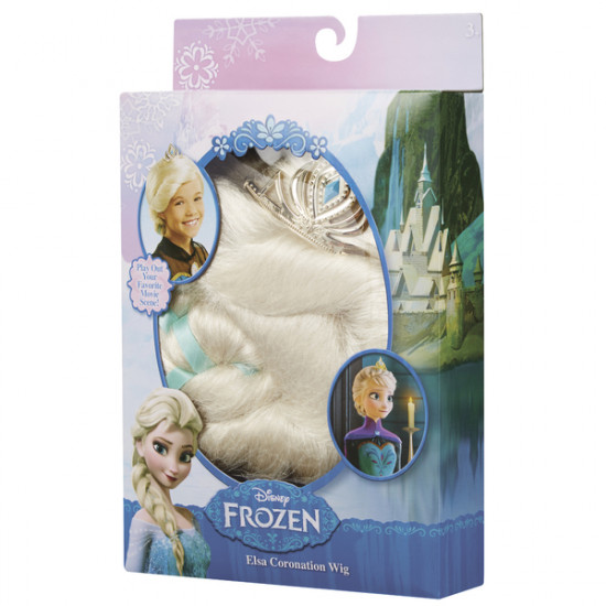 Frozen: korunovační paruka Elsa