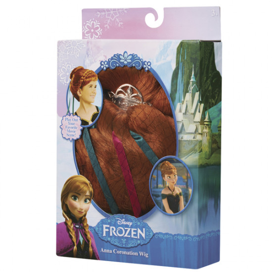 Frozen: korunovační paruka Anna