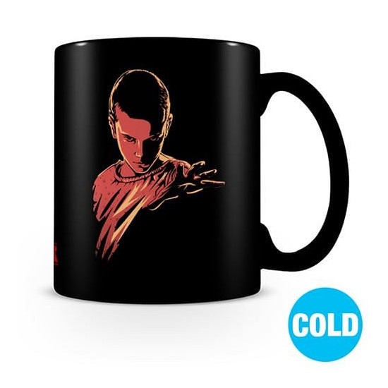 Hrnek Stranger Things, měnící se