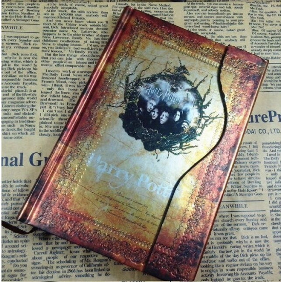 Diář Harry Potter - zlatý