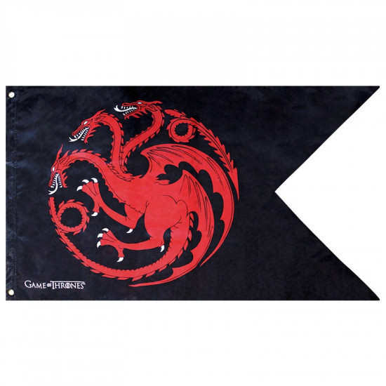 Vlajka Game of Thrones - Targaryen