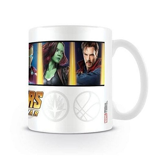 Hrnek Avengers: Infinity War - Characters & Emblems