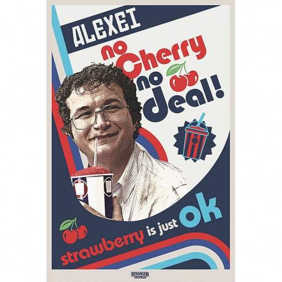Plakát Stranger Things - No Cherry No Deal