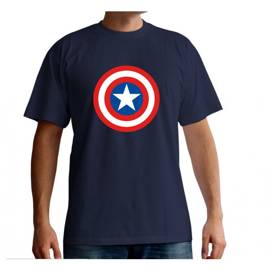 Triko Marvel - "Captain America Logo"
