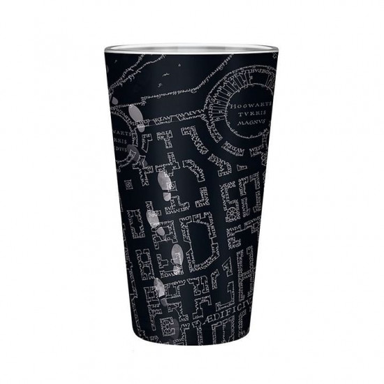 Sklenice Harry Potter - Pobertův plánek, černá