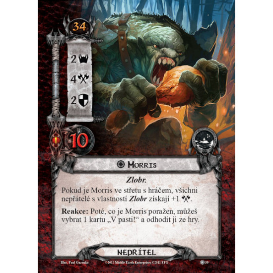 Pán Prstenů LCG - Střetnutí na Skalbalu