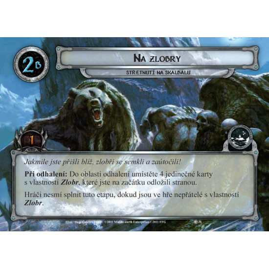 Pán Prstenů LCG - Střetnutí na Skalbalu