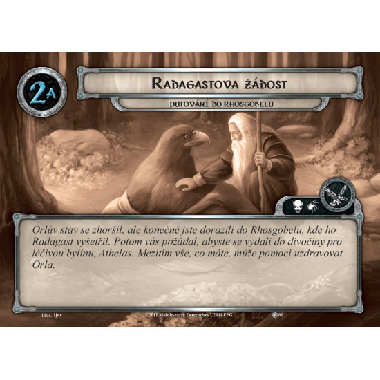 Pán Prstenů LCG - Putování do Rhosgobelu