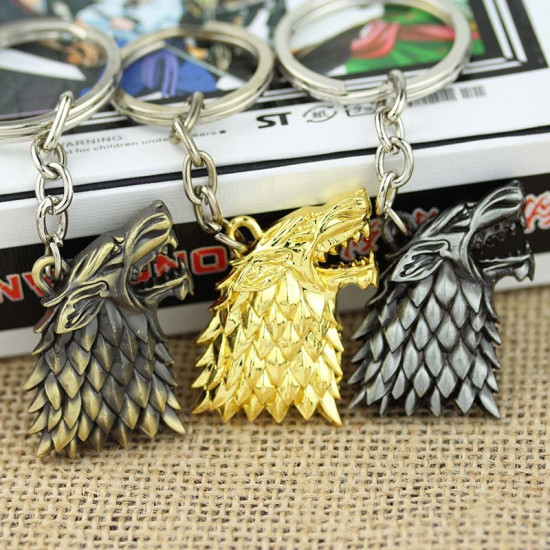 Klíčenka Game of Thrones (Hra o trůny) - Stark