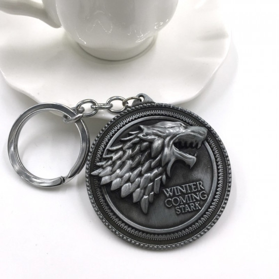 Klíčenka Game of Thrones (Hra o trůny) - Stark