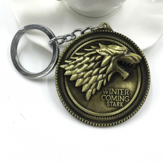 Klíčenka Game of Thrones (Hra o trůny) - Stark