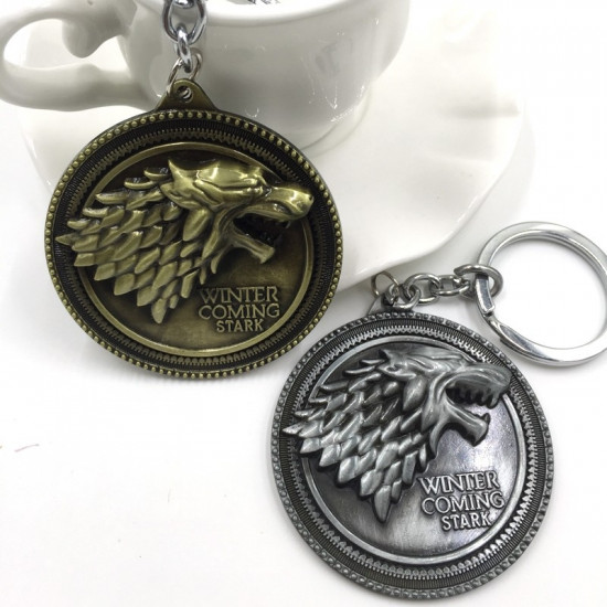 Klíčenka Game of Thrones (Hra o trůny) - Stark