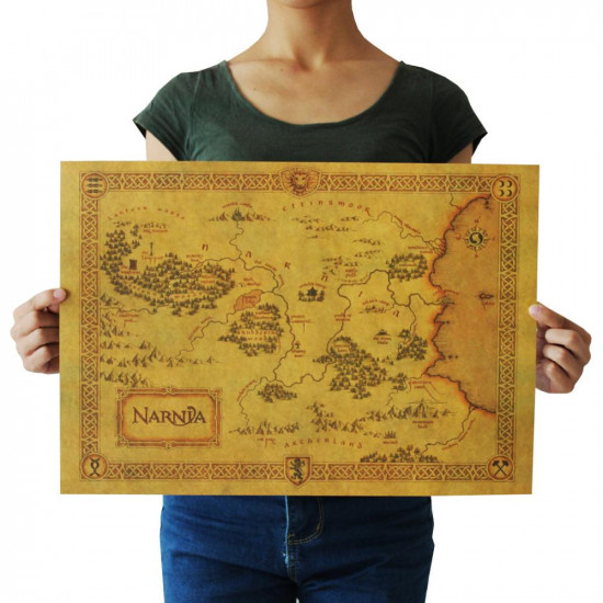 Mapa Narnie