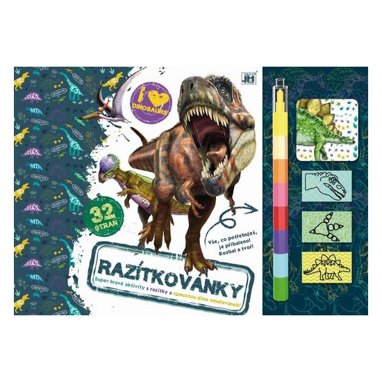 Razítkovánky Dinosauři