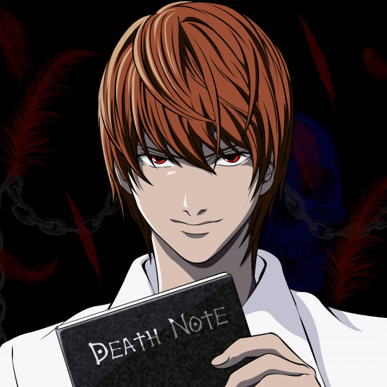 Řetízek Zápisník smrti (Death Note) - kříž