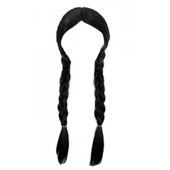 Dětská paruka Wednesday Addams