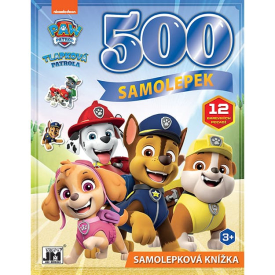 500 samolepek Tlapková Patrola