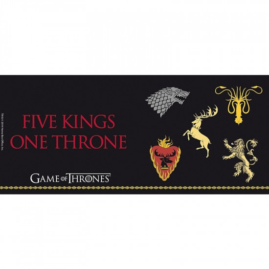 Hrnek Hra o Trůny (Game of Thrones) - znaky rodů